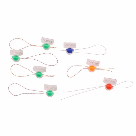 Lead Seal Customized Number Logo Security Plastic Twist Meter Seal