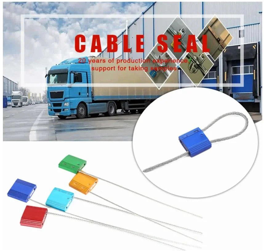 Gc-C1001 Adjustable Have Duty Cable Wire Tai Security Container Seal Lock Tamper Evident Seals