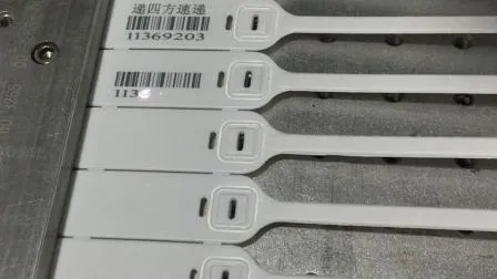 OEM Printing Design Security Plastic Seal for Shipping Transportation Use
