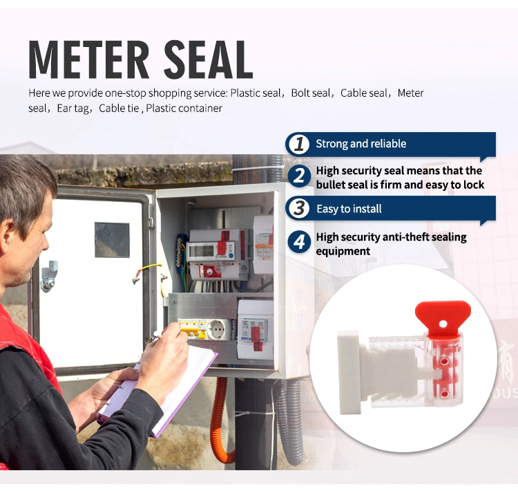 Jcms006 Plastic Security Meter Seal for Meter Box