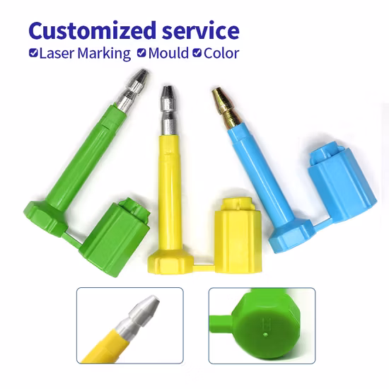 Anti Spin ISO17712 Bolt Barrier Seals with Barcode