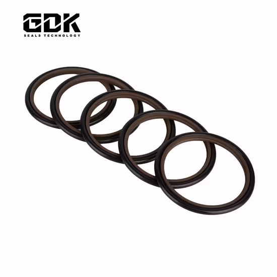 Hbts Gsj Bsj 40% Bronze PTFE Hydraulic Cylinder Reciprocating Motion Rod Buffer Shaft Oil Plastic Rubber Mechanical Step Seal